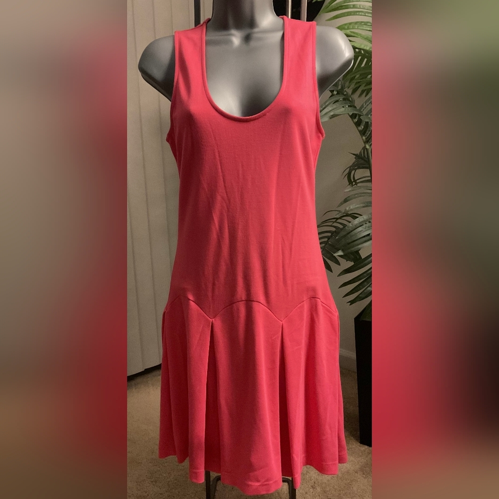 Devlin Sassy Bright Pink Sleeveless Mini Dress Nwot*Sale